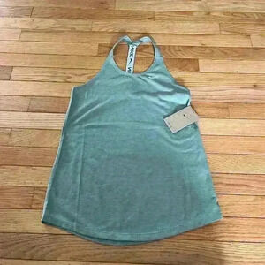 Nike Women's XS Gray Dri-FIT Racerback Tank Top Casual Summer Wear